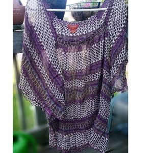 Sundance 100%silk tunic Small